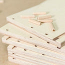 Wood Dowels Beech Wood Dowels Woodworking Supplies Drilling Dowels DIY - Wood color - Size 6-20mm
