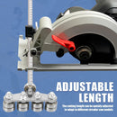 20 Inch Positioning Calipers for Precise Measurements & Easy Wood Cutting, Adjustable Stainless Steel Circular Saw Guide Rail, Cutting Guide for Circular Saw Furniture Making (Four-Axis)