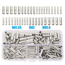BN200pcs Tubular BN Crimp Terminals and HS-40J Crimping Pliers Set