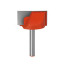 25mm blade diameter 6mm Wood Cutter Cleaning Bottom Engraving Bits Solid Carbide Router Bit Woodworking Tools CNC Milling Endmill - Silver-Red