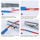 GT250pcs Copper Tube Terminals, Connecting Tubes, Wiring Terminals, Pliers Set