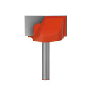 22mm blade diameter 8mm Wood Cutter Cleaning Bottom Engraving Bits Solid Carbide Router Bit Woodworking Tools CNC Milling Endmill - Silver-Red