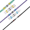 Solder Ring Wire Connectors Heat Shrink Butt Terminals Electrical Connector Kit - Multi - Size 600Pcs