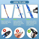 Solder Ring Wire Connectors Heat Shrink Butt Terminals Electrical Connector Kit - Multi - Size 860Pcs