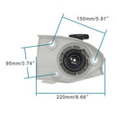 Recoil Starter Assembly for Stihl Chainsaw TS410 TS420 Concrete Cut-Off Saw 4238-190-0300 - Gray - Size 2 PACK