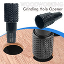 woodworking carving and polishing set, angle grinder accessories, wood carving tools, wood grinding balls, durable woodworking tools - Black - Size 10mm
