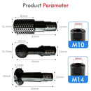 woodworking carving and polishing set, angle grinder accessories, wood carving tools, wood grinding balls, durable woodworking tools - Black - Size 14mm