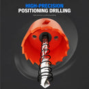 160mm Bi-Metal M42 High Speed Steel Hole Saw | with Pilot Drill Bit, Smooth Cutting Edge for PVC, Drywall, Wood, Plastic, Gypsum Board, Rubber, Thin Metal