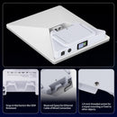 27500mAh 99Wh Clip-On Battery Pack Compatible with Starlink Mini, Portable Power Bank with Real-Time Digital Display, 65W DC Output, 45W USB-C PD for Camping RV Travel(White)