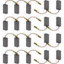 Carbon Brushes for Bosch Angle Grinder 15x8x5mm 20pcs Replacement Compatible Power Tool Repair Parts