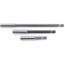 3 pcs 1/4" Magnetic Bit Holder Screwdriver Extension Hex Shank 60Mm 100Mm 150Mm Screwdriver Bit Extension