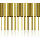 12 pcs Diamond Chainsaw Sharpener, High Hardness Titanium Plated Burr Grinding Wheel, Chainsaw Sharpener Stone Bits,