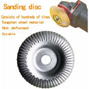 Wood Grinder Disc 110 Mm, Wood Grinder Disc For ROugh Grinding Of Materials, Wood Carving Disc Suitable For 115 Mm-125