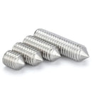 M6 Conical Grub Screws Stainless Steel Hexagon Grub Screws Allen Fasteners Point Screws M6×20Mm,20 pcs
