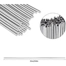 30 pcs 1.6 X 250Mm Soldering Tin ROds Low Temperature Solder Wire Aluminum Welding Solutions Solder Aluminum Welding