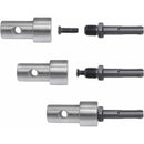 Garden Auger Power Drill Adapter For Corded Drill And Cordless Drill, Sds Plus Thread Keyless Chuck ROund Shank Adapter