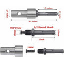 Garden Auger Power Drill Adapter For Corded Drill And Cordless Drill, Sds Plus Thread Keyless Chuck ROund Shank Adapter
