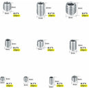 200 pcs Stainless Steel Grub Screws, M3 M4 M5 M6 M8 Machine Screws, Assortment Kit Fasteners Grub Screws