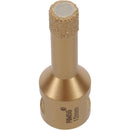 Profi Fliesenbohrer Fliese 12 Mm X M14 Diamantbohrer Winkelschleifer Für Trockenbohren In Feinsteinzeug, Wandfliesen