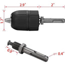 13Mm Quick Release Self-Tightening Chuck Sds Adapter Hammer Drill Bit