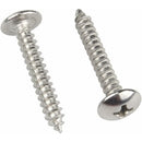 M4 X 25Mm 40 pcs ROund Head Wood Screws 304 Stainless Steel Cross Recessed Mushroom Head Self Tapping Screws Fasteners