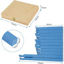 Universal Lathe Tools Milling Cutting Turning Tool Set, 11 pcs Carbide Tipped Cutting Tool Set, High Versatility Lathe