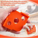 4 pcs Alloy Radius ROuter Jig, R5 - R40 Woodworking ROuter Jig On Table, Corner Radius ROuting Accessories For