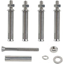 M6X100Mm Hex Expansion Bolts 304 Stainless Steel Expansion Screws Heavy Duty Concrete Anchors Fixing Screws For Wall