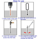 M6X100Mm Hex Expansion Bolts 304 Stainless Steel Expansion Screws Heavy Duty Concrete Anchors Fixing Screws For Wall