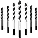 7 pcs Drill Bit Set For Tile, Glass, Concrete, Stone, Brick, Tiles, Ceramic And Mirrors(3Mm 4Mm 5Mm 6Mm 8Mm 10Mm 12Mm)