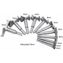 Forstner Wood Drill Bit Cemented Carbide Forstner Bits Flat Hole Saw Drilling Tool (35Mm)