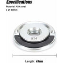 Angle Grinder Nuts Lock Nuts Angle Grinder Accessory Quick Utility Clamping Tool M14 14Mm Fit