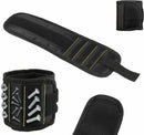 Magnetic Bracelet With 3 Magnetic Pockets | Wrist Tool Belt | Screw Wristband | DIY Bracelet | One Size | Black