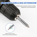 pieces - magnetic drill extension holder - magnetic bit holder set - hexagonal shank - magnetic drill chuck - quick-change bit set for electric drill and screwdriver - for car maintenance, DIY and repairs - 60/100/150 mm