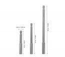 pieces - magnetic drill extension holder - magnetic bit holder set - hexagonal shank - magnetic drill chuck - quick-change bit set for electric drill and screwdriver - for car maintenance, DIY and repairs - 60/100/150 mm