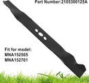 2105300125A Blade 1 Pack, MNA152505 MNA152701 Lawn Mower Blade Compatible with Hyper Tough 20 Inch Mower Blade