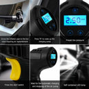 Portable 120W Cordless Tire Inflator with Digital Pressure Gauge - 2000mAh Battery, Compatible with Cars, Motorcycles, Bicycles