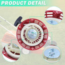 Recoil Starter for Honda GX120 GX160 GX140 GX200 5.5HP 6.5HP Engine, Recoil Start + Starter Cup Replacement Parts Recoil Starter Pull Starter
