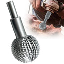 1 Grinding Head Woodworking Sphere Burr File Wood Carving Spherical Polishing Grinding for Head Cutter Wood Carving Kit for Beginners Power Tools Machine Computerized One Size Silver