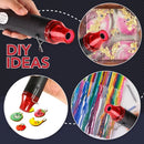 Multifunctional Hot Air Gun 220V Hot Air Gun Black - Flat Plug 1 × Heat Gun Paint Heat Shrink Wrap Tool Tool Crafts Diy Drying Embossing Tools & Home Improvement One Size Black