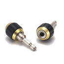 Electrical Tools ! 2Pcs Quick Connect Drill Chuck Tools, Drill 1/4 Coupling Shank Quick Drill Chuck Holder Drill Bit 60Mm Bit Tool Hex Tools and Home Improvement Black