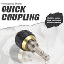 Electrical Tools ! 2Pcs Quick Connect Drill Chuck Tools, Drill 1/4 Coupling Shank Quick Drill Chuck Holder Drill Bit 60Mm Bit Tool Hex Tools and Home Improvement Black
