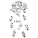Screw Galvanized Carbon Steel 20 Sets 6X25mm