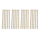 Spiral Deck Nail Carbon Steel for Landscape Nails 20Pcs
