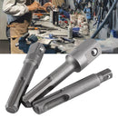 3Pcs Socket Adapter Set, SDS Plus Shank Drill Bit Extension Chuck Adapter for Power Drill