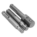 3Pcs Socket Adapter Set, SDS Plus Shank Drill Bit Extension Chuck Adapter for Power Drill