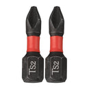 2Pcs PH2 Magnetic Non-Slip Cross Screwdriver Bits, 25mm