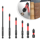 2Pcs PH2 Magnetic Cross Screwdriver Bits Non-Slip Electric Drill Bit Tool Set, 25mm-150mm