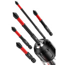 6Pcs Magnetic PH2 Non-Slip Cross Screwdriver Bits Set, 25-150mm