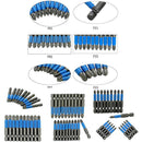 10Pcs Magnetic Anti Skid Screwdriver Bits Set PH1 PH2 PH3 PZ1 PZ2 PZ3 Alloy Steel Electric Cross Screw Driver Bits for Electric Drill, 50mm